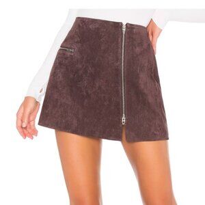 BlankNYC  Zip Suede Mini Skirt Size 26
